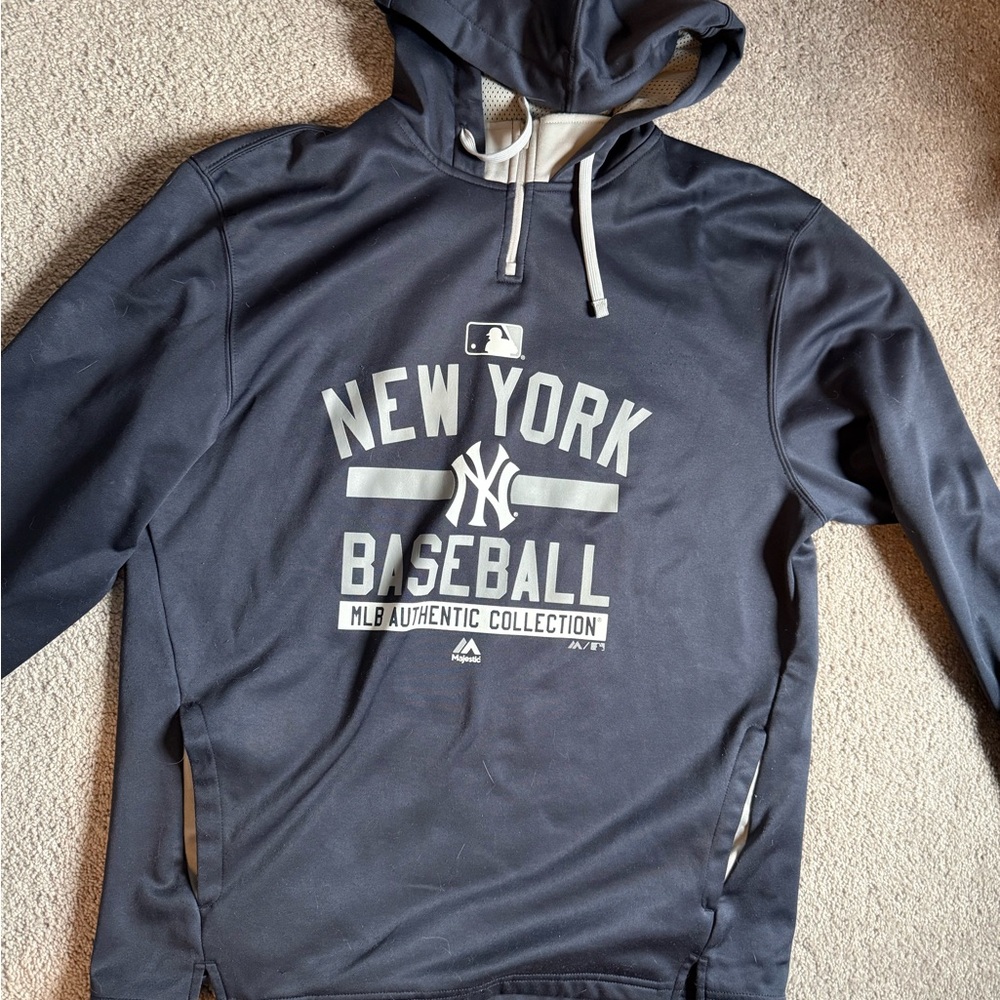 Majestic New York Yankees Hoodie MLB Authentic Collection 2014